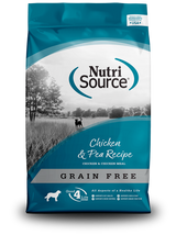 Nutrisource Grain-Free Chicken Pea Dry Dog Food 26 lb