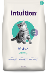 Intuition Grain-Free Herring & Chicken Recipe Dry Kitten Food 6 lb