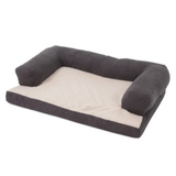 Aspen Pet Bolster Orthopedic Pet Bed 54 x 34 in