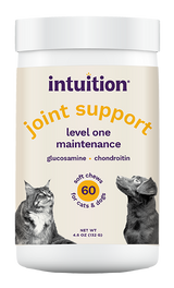 Intuition Soft Chews Level 1 Joint Supplement for Dogs & Cats 60 ct