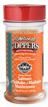 Northwest Naturals FUNctional Freeze-Dried Salmon with Shiitake & Maitake Mushrooms Pet Food Topper 3.5 oz