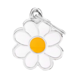 Myfamily Enamel Daisy Personalized Dog ID Tag 