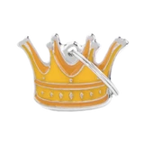 Myfamily Enamel Crown Personalized Dog ID Tag 