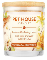 Pet House Vanilla Sandalwood Candle 9 oz