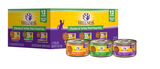 Wellness Complete Health Chicken & Turkey Pate Wet Cat Food Variety Pack 12 ct