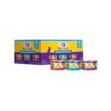 Wellness Complete Health Seafood Pate Favorites Wet Cat Food Variety Pack 12 ct