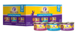 Wellness Complete Health Seafood Pate Favorites Wet Cat Food Variety Pack 12 ct