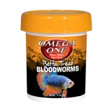 Omega One Freeze-Dried Bloodworms Betta Treat .11 oz
