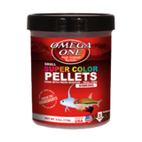 Omega One Super Color Small Cichlid Pellets Sinking Fish Food 4.2 oz