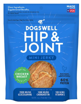 Dogswell Mini Jerky Hip & Joint Chicken Recipe Grain-Free Dog Treats 4 oz