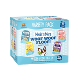 Weruva Meals 'N More WOOF WOOF FLOOF! + Skin & Coat Health Variety Pack Wet Dog Food 10 ct
