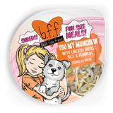 Weruva B.F.F. Fun Size Meals You My Munchkin with Chicken Breast, Rice & Pumpkin Cooked in Broth Wet Dog Food