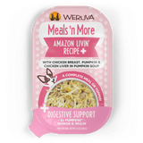Weruva Meals 'N More Amazon Livin' + Digestive Support with Chicken Breast, Pumpkin & Chicken Liver in Pumpkin Soup Wet Dog Food