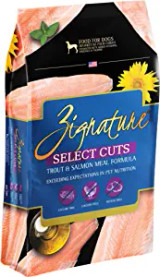 Zignature Select Cuts Trout & Salmon Meal Formula Dry Dog Food