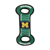Pets First Michigan Wolverines Field Tug Dog Toy 13 in