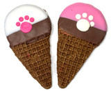 Pawsitively Gourmet Summer Sunny Day Cone Dog Cookie 