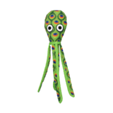 Tuffy's Kaleidoscope the Green Squid Durable Dog Toy 