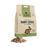 Vital Essentials Freeze-Dried Raw Rabbit Entrée Mini Nibs Dog Food 5.5 oz