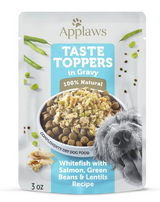 Applaws Whitefish with Salmon, Green Beans & Lentils Recipe Wet Dog Food Topper