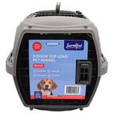 Incredipet 2-Door Top Load Pet Kennel, 22.5 x 14.4 x 12.8 in, up to 19.8lbs 