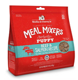 Stella & Chewy's Freeze-Dried Raw Meal Mixers Grain-Free Perfectly Puppy Beef & Salmon Recipe Dog Food
