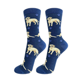 E & S Imports Pet Lover Socks Yellow Labrador Dog, Unisex, One Size Fits Most 