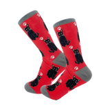 E & S Imports Pet Lover Socks Black Cat, Unisex, One Size Fits Most 