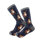 E & S Imports Pet Lover Socks Pit Bull Dog, Unisex, One Size Fits Most 
