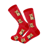E & S Imports Pet Lover Socks Yorkie Dog, Unisex, One Size Fits Most 