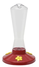 Perky Pet Clear Plastic Hummingbird Feeder 8 oz