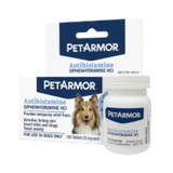 Petarmor Antihistamine Allergy Tablets for Dogs 100 ct