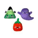 Pet Fringe Studio Halloween Spooky Squad Plush Dog Toys 3 pk