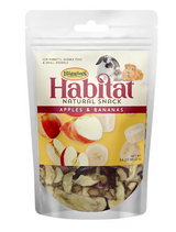 Higgins Habitat Natural Snack Apples & Bananas Small Animal Treats 3 oz