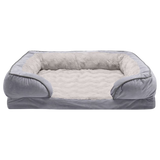 Furhaven Velvet Waves Perfect Comfort Orthopedic Pet Bed 27 x 36 in