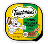 Whiskas Temptations Seafood Medley Flavor Bites in Gravy Wet Cat Food