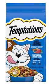 Whiskas Temptations Tempting Tuna & Chicken Flavor Adult Dry Cat Food