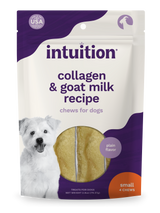 Intuition Collagen & Goat Milk Recipe Original Flavor Chews for Small Dogs 4 ct