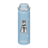 E & S Imports Serengeti Schnauzer Stainless Steel Water Bottle 24 oz