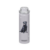 E & S Imports Serengeti Black Labrador Stainless Steel Water Bottle 24 oz
