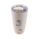 E & S Imports Serengeti Maltese Stainless Steel, Vacuum Insulated Tumbler with Spill Proof Lid 20 oz