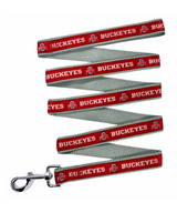 Pets First Ohio State Buckeyes Satin Dog Leash