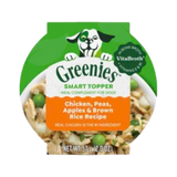Greenies Smart Topper Wet Mix-In Topper Chicken, Peas, Apples & Brown Rice Recipe for Dogs 2 oz