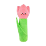Hugsmart Spring Plush Tulip Dog Toy 12 in