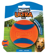 Chuckit Ultra Rubber Ball Tough Dog Toy L
