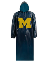 Pets First Michigan Wolverines Basic Poncho for Humans 