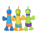 Incredipet Durable Rooster Dog Toy, Assorted 15 in