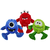 Incredipet Monster Plush Dog Toy, Assorted 9 in