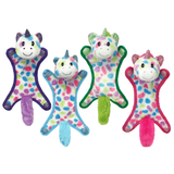 Incredipet Ball Head Unicorn Dog Toy, Assorted