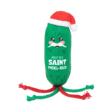 Fuzzyard Holiday Jolly Old Saint Pickl-ous Cat Toy 7 in