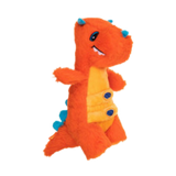 Growl Stomperz Tina the Triceratops Plush Dog Toy 10.5 in